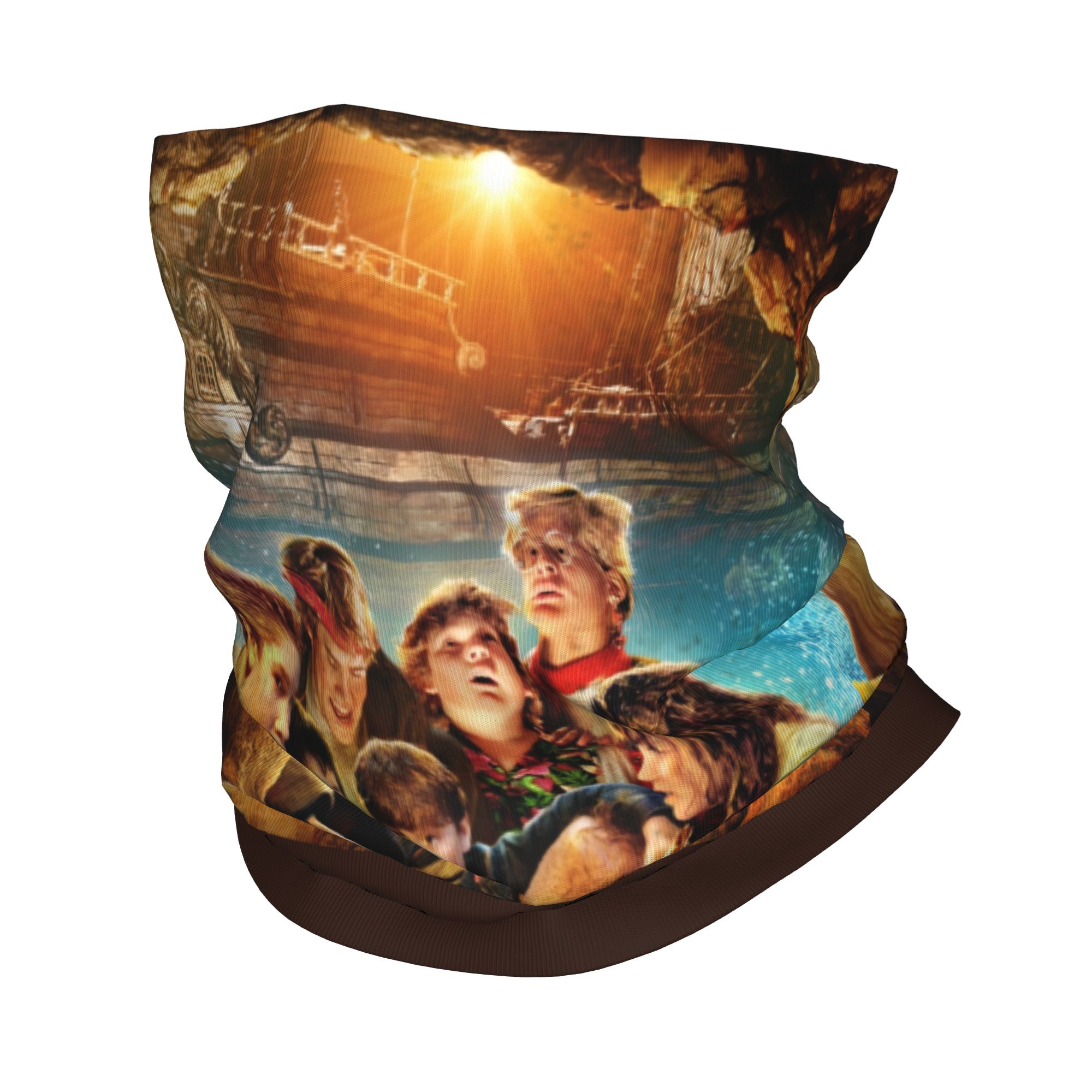 Neck Gaiter Face Cover - Custom The Goonies Poster Style Bandana