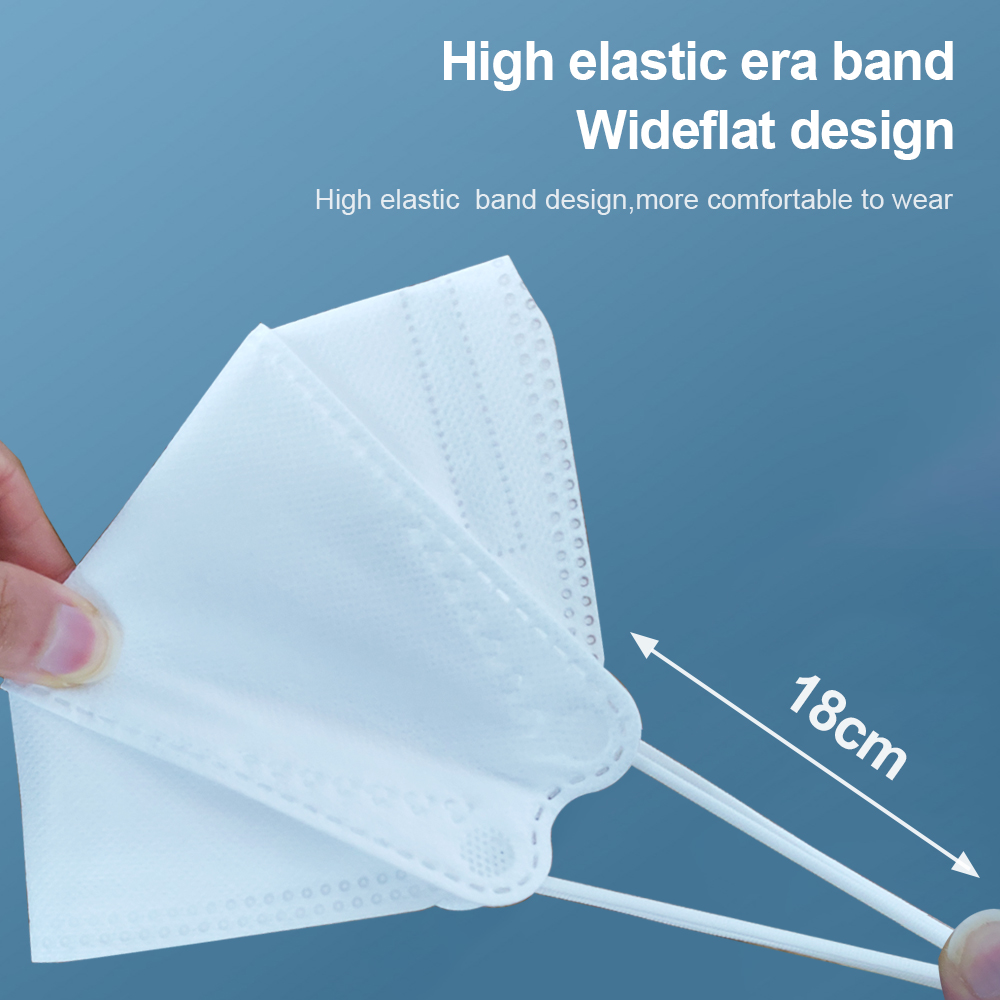 10-200pcs FPP2 Fish Mask KN95  - đánh giá và giá Disposable Surgical Mask