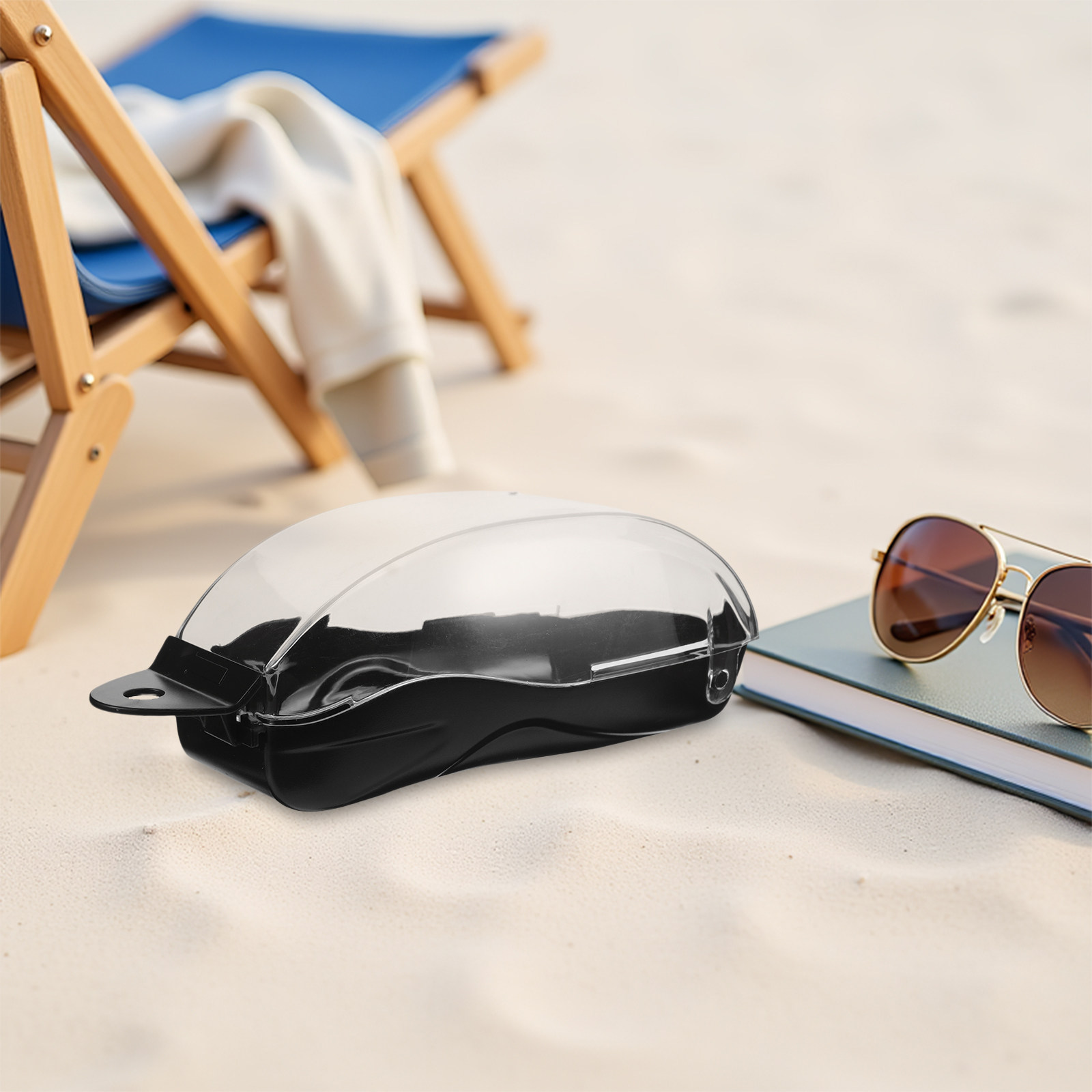 Swim Goggle Case Clear Lid Har - đánh giá và giá Mask Case Hard Shell