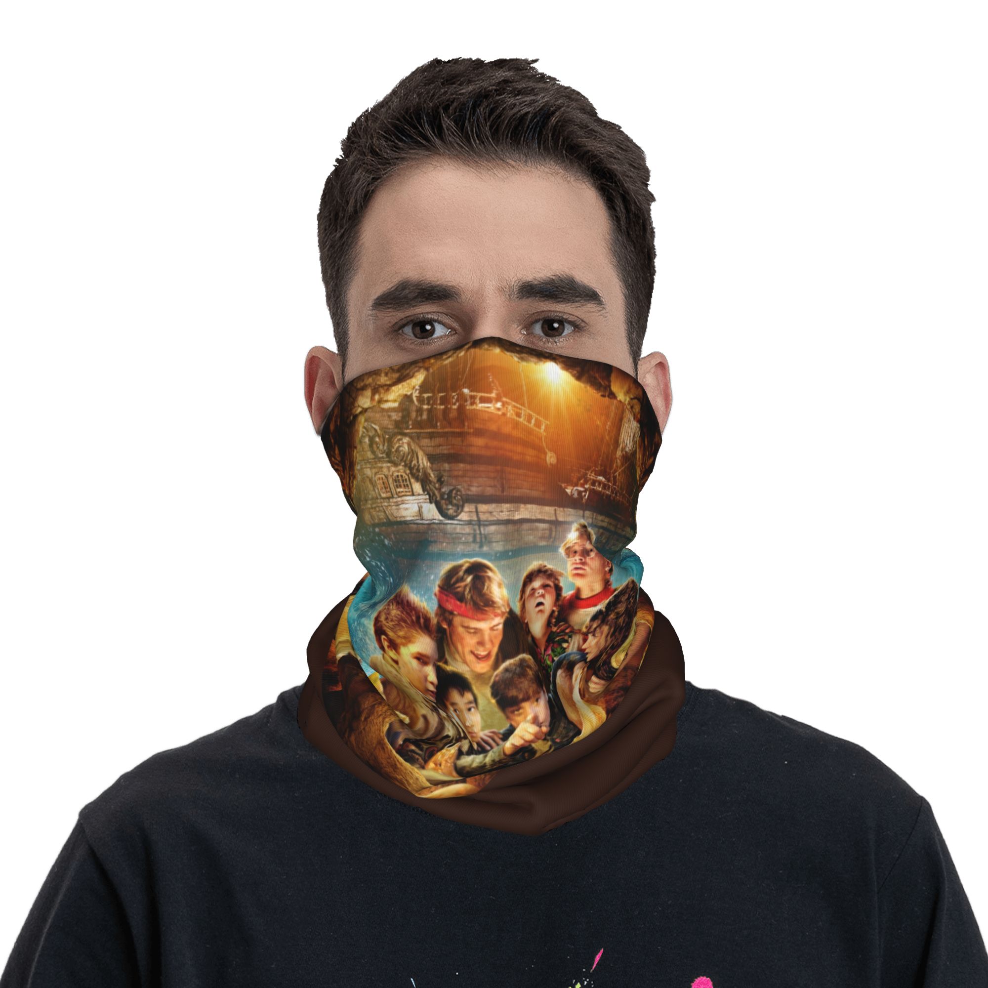 Custom The Goonies Poster Styl - đánh giá và giá Neck Gaiter Face Cover