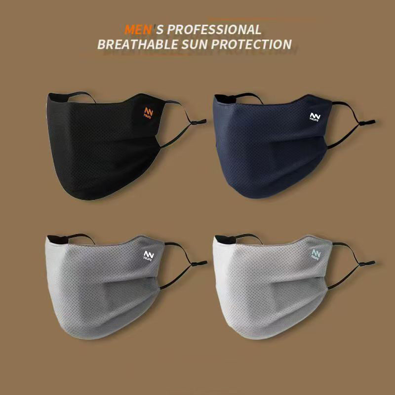 Sun Face Mask Men Cycling Fish - đánh giá và giá Cloth Face Mask Washable