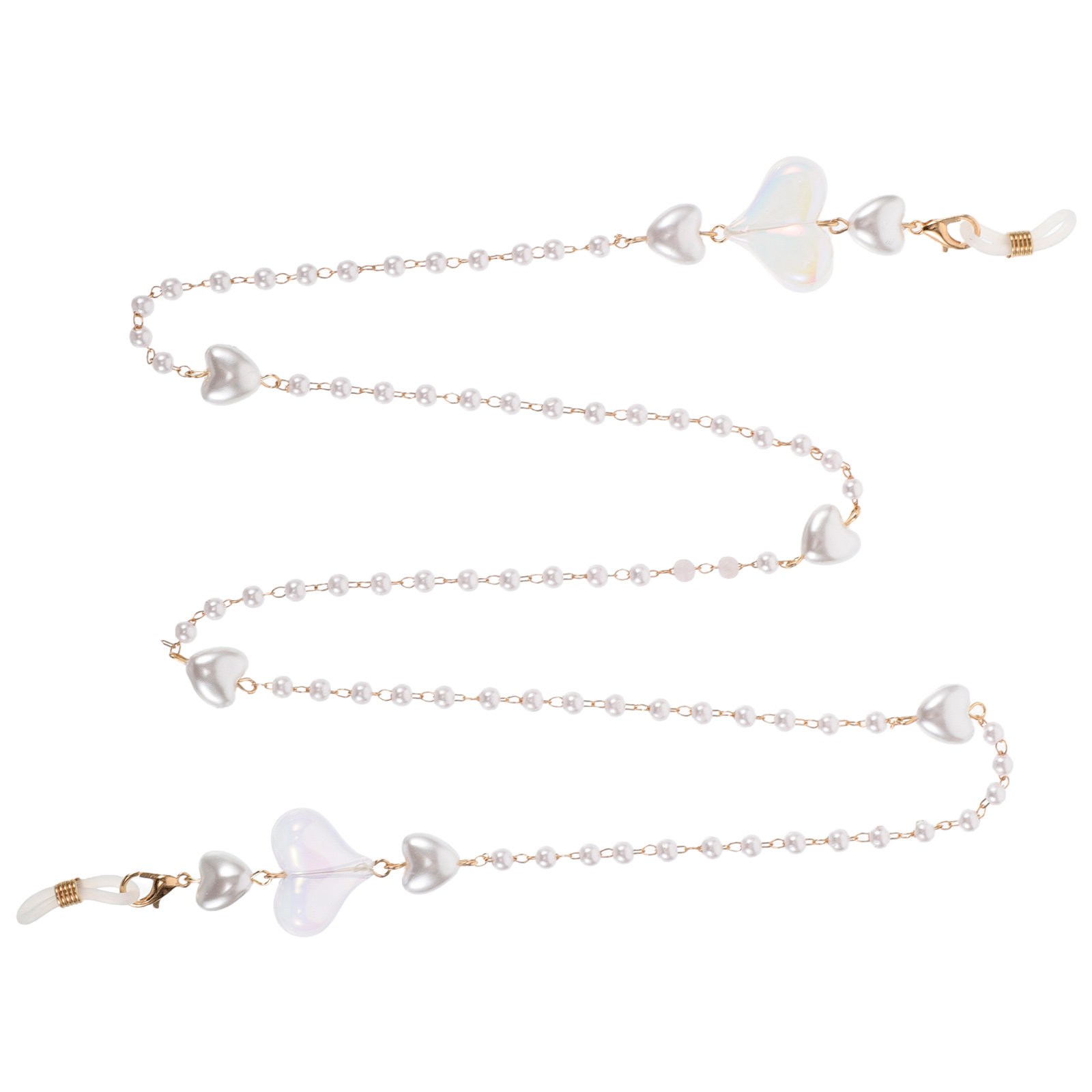 Peach Heart Mask Chain with Si - đánh giá và giá Mask Lanyard Adjustable