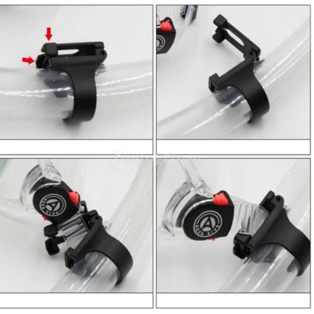 Plastic Clip Snorkel Mask Keep - đánh giá và giá Silicone Mask Bracket