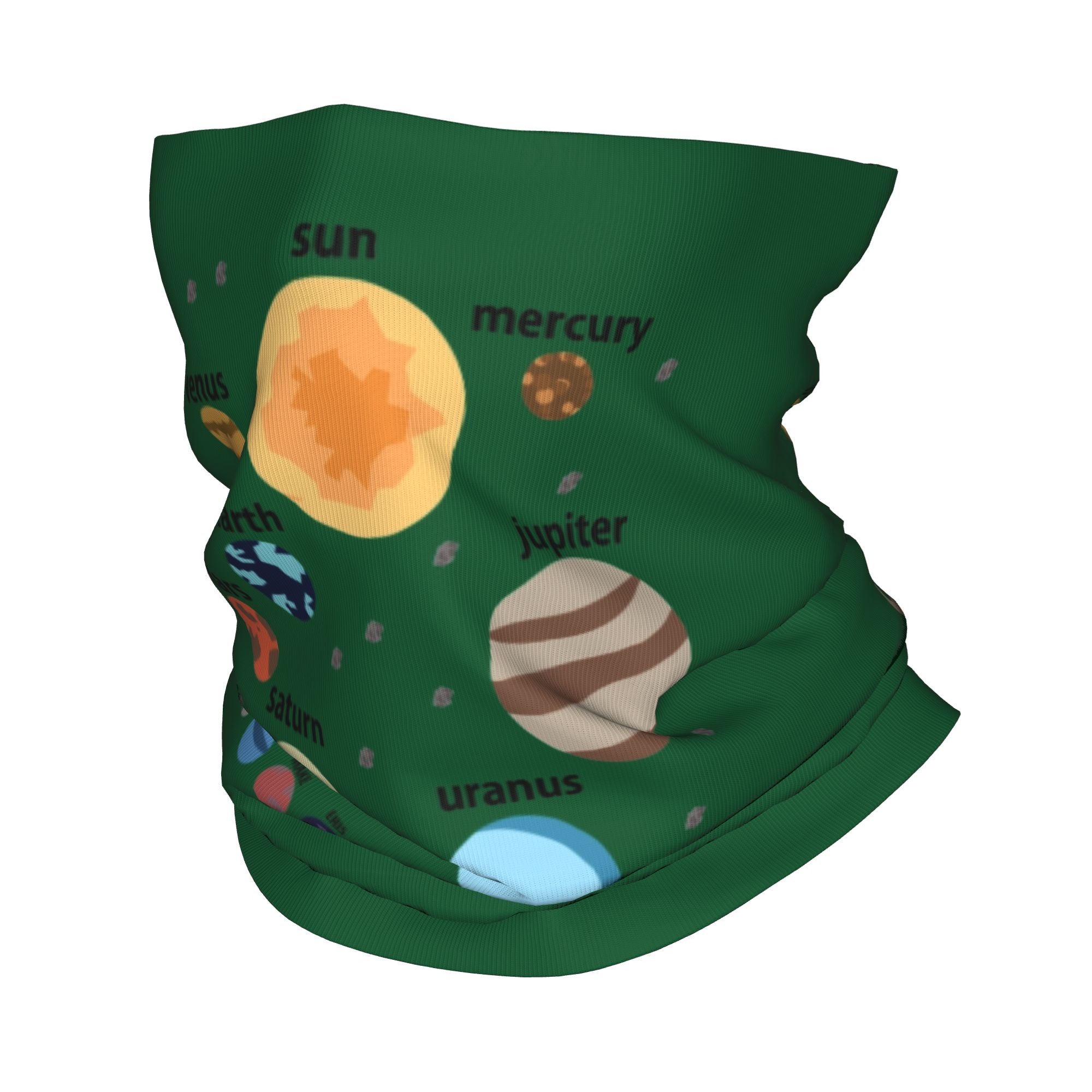 Custom Earth Sun Solar System  - đánh giá và giá Neck Gaiter Face Cover